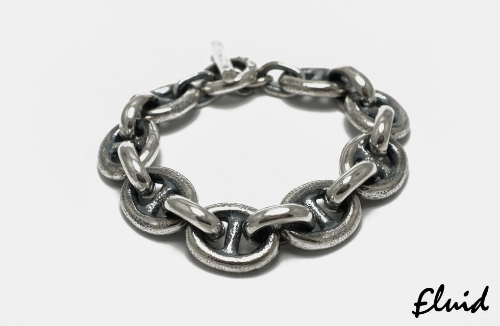 fluid anchor chain bracelet