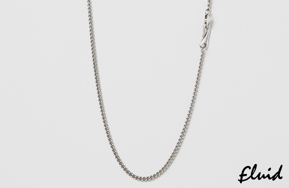 [fluid] 3.0mm flat chain necklace