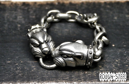 Double Panther BoldChain bracelet